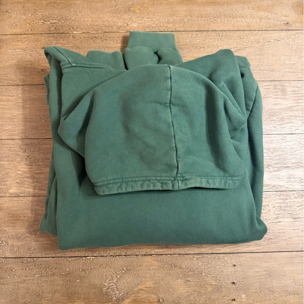 Zach Bryan 2023 Burn Burn Burn World Tour Green Hoodie, XL - Picture 7 of 7